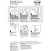 Quality 3M Hooks Transparent Plastics 6 Hook (Pack of 5)