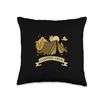 Outdoor Adventure with Tent - Camping Crew Throw Pillow