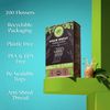 Biodegradable Dental Floss Picks - Natural Plastic Free Handle | Thin Thread Tooth Flossers for Adults & Kids | Toothpick Stick Soft on Gum & Teeth | Eco Friendly Zero Waste Vegan Organic (200, Mint)