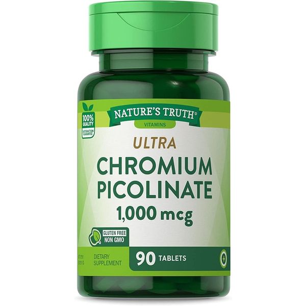 Nature's Truth Chromium Picolinate 1000 mcg Dietary Supplement 90 Count Nature's Truth Chromium Pi, 1 See Details0