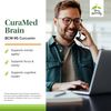 Terry Naturally CuraMed Brain - Dietary Supplement to Support Clarity & Focus - Brain Health Supplement with Curcumin & Turmeric Essential Oil to Aid Concentration - 60 Softgels