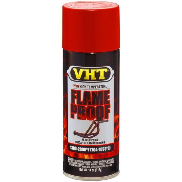 VHT SP109 Flameproof Coating,Flat Red