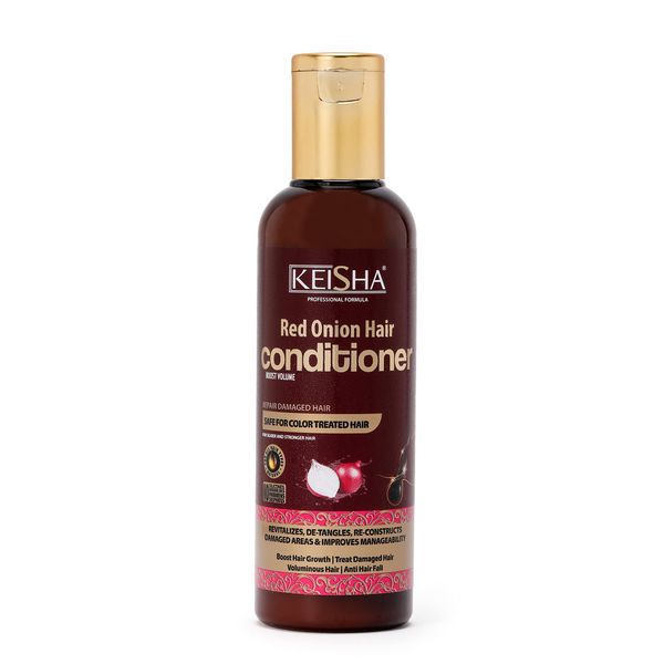 Keisha Red Onion Hair Conditioner 200ml to repair damaged hair sulphate free