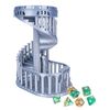 DND Dice Tower with Tray for Role Playing Game (Classic Grey)
