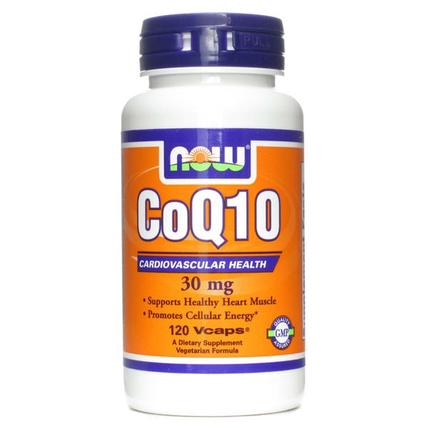 NOW Foods CoQ10, 30mg - 120 vcaps