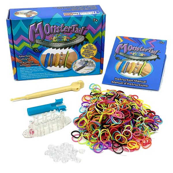 Rainbow loom 494 R0003 Official Monster Tail