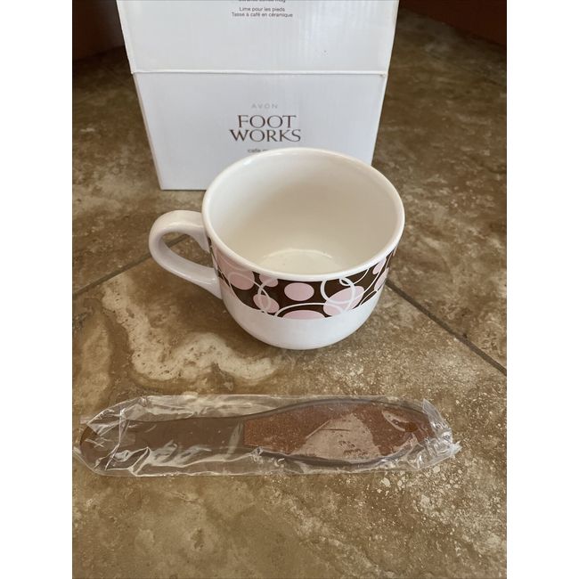 Foot Works Cafe Mocha Rare Gift Set by Avon New