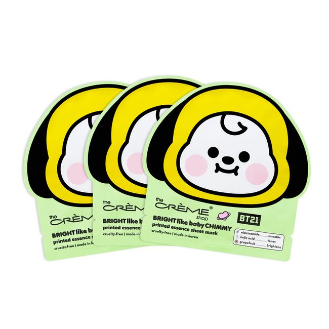 The Crème Shop | BT21 BABY Printed Essence Sheet Mask (CHIMMY)