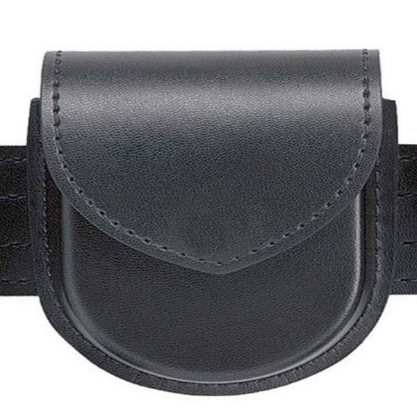 Safariland Duty Gear Hidden Snap Flap Top Double Handcuff Pouch (Plain Black)