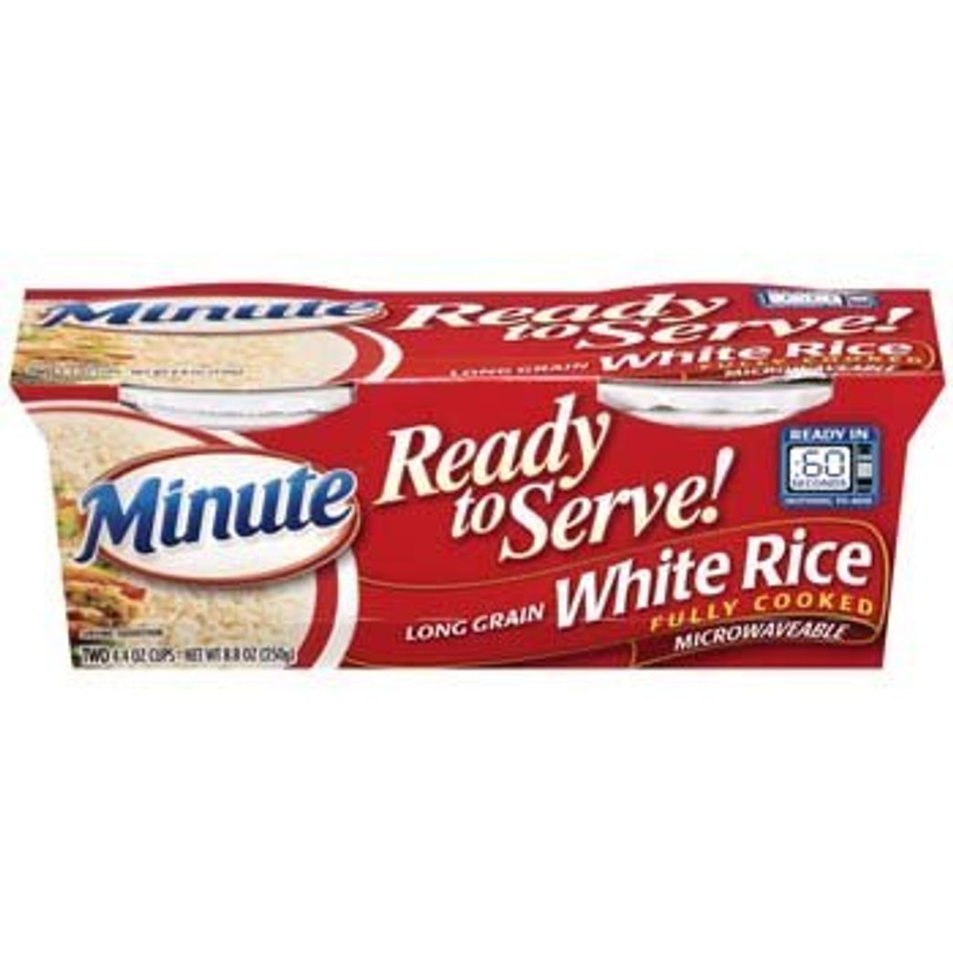 Minute RTS White Rice, 2-4.4 Ounce Cups (Pack of 8)