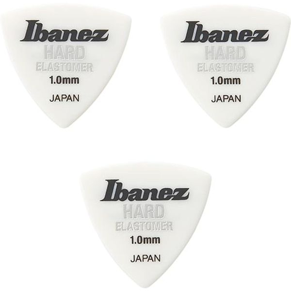 Ibanez Elastomer Series, BEL8HD10, Hard, 3 Pack 1.0mm, Triangle