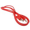 kenable Stackable Banana Plug Test Lead or Speaker HI FI Cable 1m Red [1 metres]