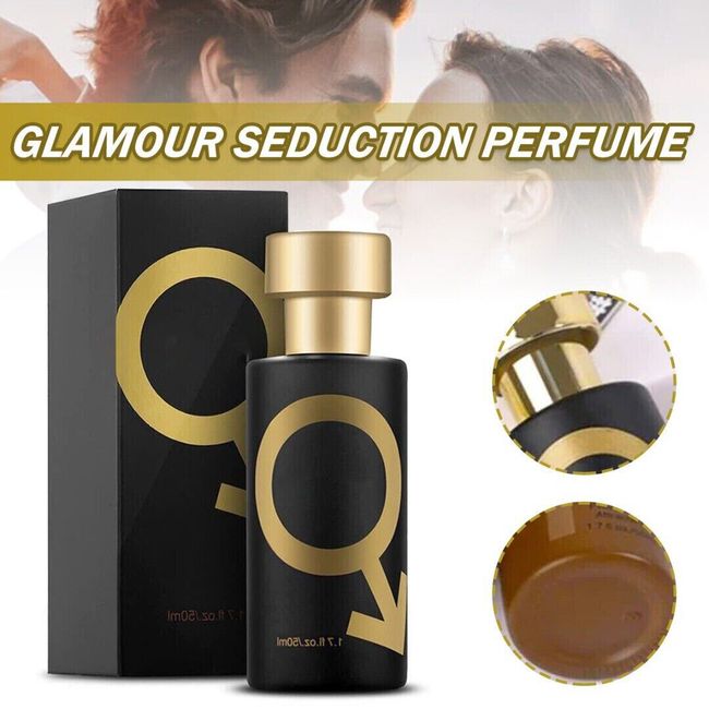 Aphrodisiac Golden Her Pheromone Perfume Spray for Men to Attract Women