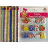 Easter Themed Pencils and Erasers - 12 count each