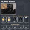 580Pcs M3 Threaded Insert Assortment Kit – Heat Set Inserts, Hex Nuts, Washers, Socket Head Cap Screws – M3 Fasteners for 3D Printing, Compatible with PLA/ABS, Organized in Plastic Box