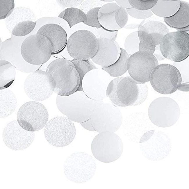 Metallic Silver Tissue Paper Sheets 