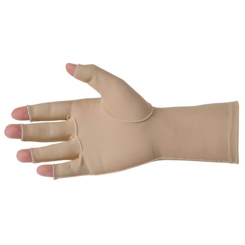 Performance Health Over-the-Wrist Edema Gloves, Open Finger, Left, X-Small, Nylon-Cotton, Helps Reduce Swelling, Manage Edema, Extends Past Wrist, Unrestricted Movement of the Fingers, Latex-Free