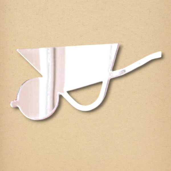 Servewell Wheelbarrow Acrylic Mirror 45cm x 17cm