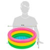 Intex Inflatable Paddling Pool with 3 Rings