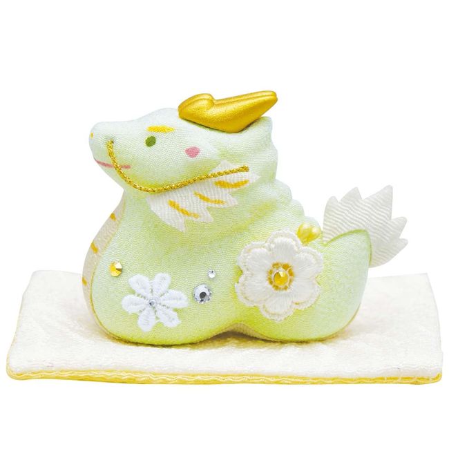 Light Color Dragon (With Rug) (Small) [Crepe Ornament, 2024 Zodiac (Dragon & Dragon)]