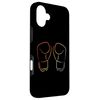 iPhone 16 Plus Kickboxing Gloves Drawing Kickboxer Muay Thai Case