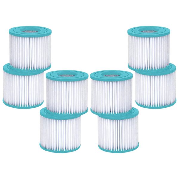 Hurricane 8 Pack HF4313-02 Advanced Pool and Spa Filter Cartridge Replacement
