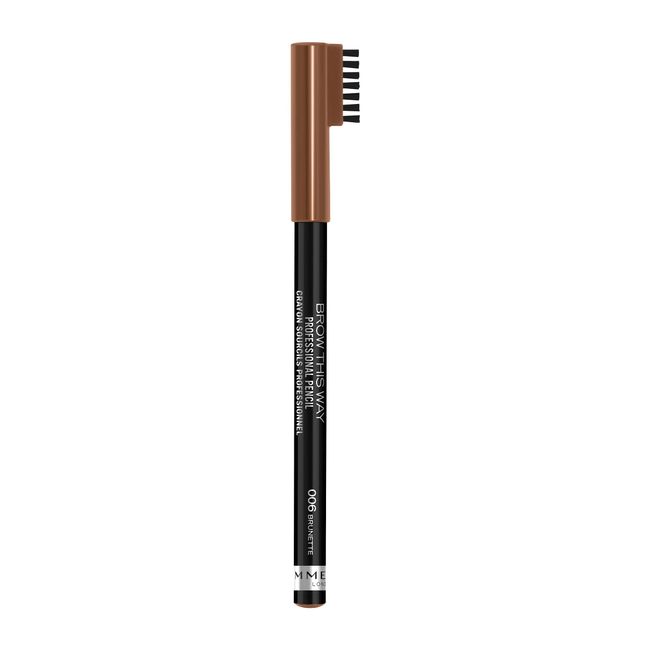 Rimmel Brow This Way Professional Wenkbrauwpotlood - 006 Brunette