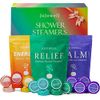 Shower Steamers Aromatherapy - 18 Pack Shower Bombs Birthday Gifts for Women, Organic with Eucalyptus Mint Lavender Watermelon Grapefruit Essential Oils Stress Relief