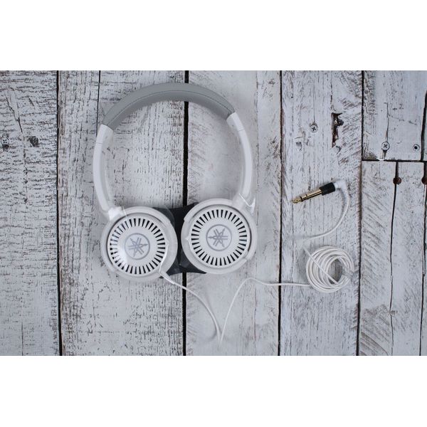 Yamaha Dynamic Open Back Headphones with Adjustable Headband HPH-150WH White