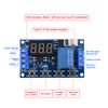 FORIOT 2Pcs 5V Type-C Timer Relay DC 6-30V Programmable Cycle Delay Timer Switch Module with Digital LED Display