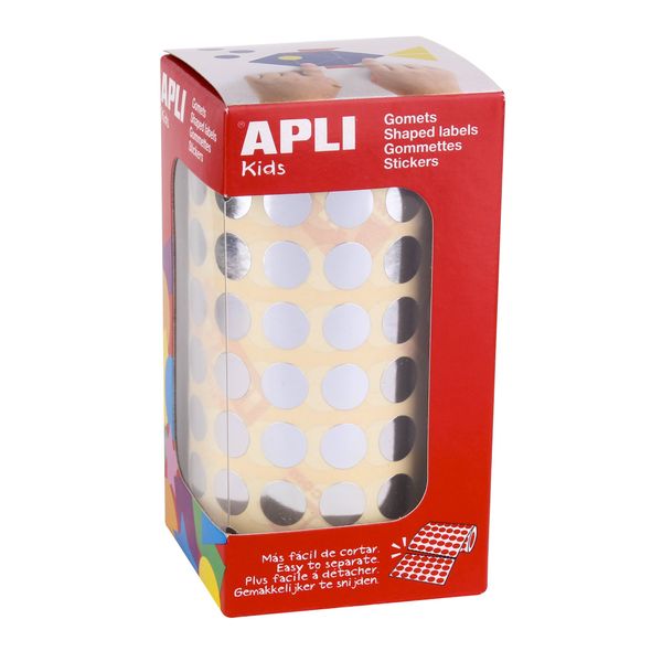 APLI Silver Sticker 11627