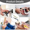 14pcs Switch Socket Screw Hook Wall Socket Back Box Repair Clip Support Rod,Universal 86 Type Switch Repair Tool,Wall Outlet Accessories(Silvery)