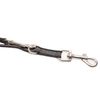 Color & Gray Adjustable Super-Grip Leash, 20 mm x 2,2 m, Black-Gray
