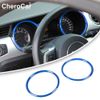 Interior Dashboard Decor Cover Frame for Ford Mustang 2015-2018 Accessories Blue