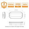 Sight ECO Outdoor Emergency LED Bulkhead Lights - Maintained & Non-Maintained With Exit Sign - IP65 Weatherproof