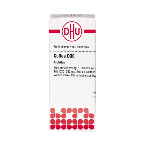 Coffea D30 DHU Tabletten, 80 St. Tabletten