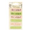 Dovecraft Bee Happy Premium Collection - Sentiment Toppers