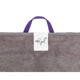Curly Girl Extra Large Microfiber Hair Towel for Curly Hair, Large 44 x 26 Inches, Super Absorbent Quick Drying Hair Towel Lavender