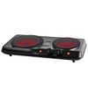 Ovente 1700W Double Hot Plate Electric Countertop Infrared Stove Black BGI102B
