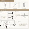 DiCUNO Corded Socket E26 Bulb Socket Outlet Hanging Switch Included 2 M White Stylish Set of 2
