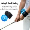 HPLSZCN Golf Swing Trainer Ball, Golf Training Aid (Orange)