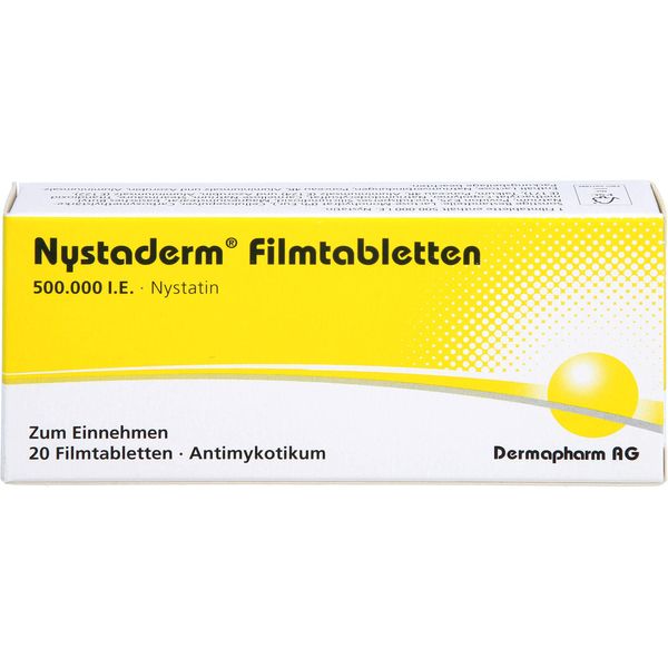 Nystaderm Tablets Pack of 20 against fungal infections