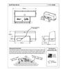 Quick Brick Nesting Box, Red Breeding Bird House for Brick or Rendered Walls