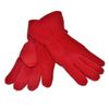 Childs Fleece Gloves, Red, Age 5/7