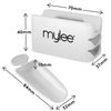 Mylee Glitter Catcher - Two-Tray Design, Apply Glitter, Dip & Acrylic Powder, Nail Dipping Powder Recycling Tool, Glitter and Dip Powders, Nail Dip Powder Tray, Vegan & Cruelty Free