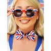 Great Britain Sequin Union Jack Bow Tie