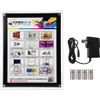 A2 LED Illuminated Crystal Frame Poster Display Premium Restaurant Menu Board