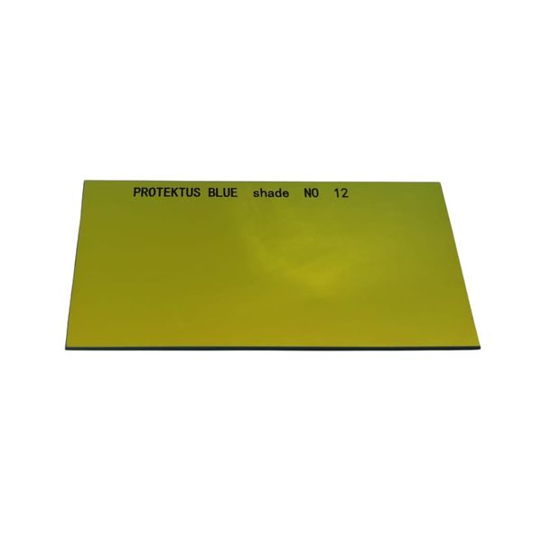 Protektus Blue welding lens 2" X 4.25 shade 12