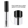 TMISHION Mascara, 10ml Empty Container with Eyelash Wand, Reusable Refillable DIY Bottle, 4# Black