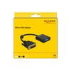 DELOCK 65658 Adapterkabel DVI 24+1 Stecker > VGA Buchse schwarz